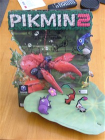 Pikmin 2 3D Diorama w/ Autographs