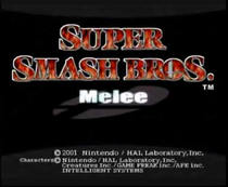 PGC/NWR 10th Anniversary: Super Smash Bros. Melee Title Screen