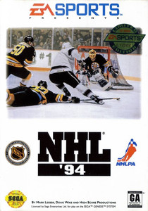NHL 94 Genesis Box Art