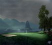 Is this a golf game or a painting?