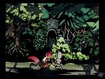 One on one near a forest castle