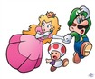 Electronic Entertainment Expo 2003: Luigi saving Princess