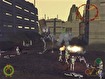 Tearin' it up with the big metal chicken.