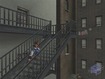Up the fire escape