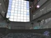 Inside a big building