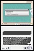 Pretend you're typing at a computer!