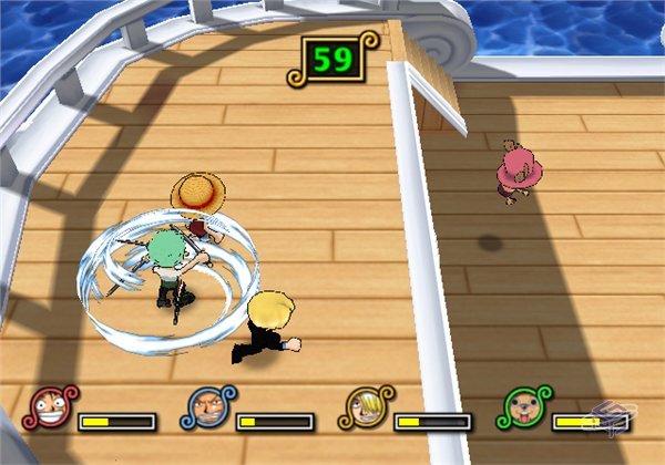 One Piece: Pirates' Carnival (Nintendo GameCube, 2006) for sale