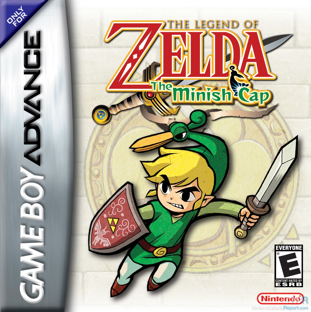 The Legend of Zelda: A Link to the Past Game Boy Advance Box Art