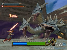 Dragon Blade: Wrath of Fire Game Sample - Wii 