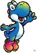 Happy blue Yoshi!