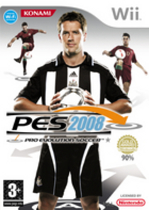 Pro Evolution Soccer 2008 Box Art