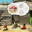 My man dreams of Red Lobster...  Crab... Whatever.