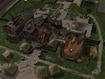 The mansion in ruins