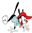 Wakko sees something yummy.