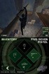 The bottom screen can be used for inventory.