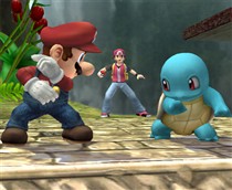 Squirtle vs. Mario