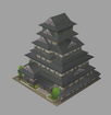 A Japanese style castle