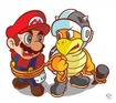 Mario tied up