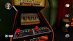 Look at the arcade machine at the Pirate Party!