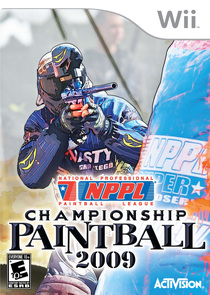 NPPL Championship Paintball 2009 Box Art