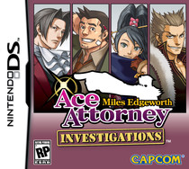 Ace Attorney Investigations: Miles Edgeworth Box Art