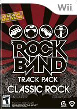Rock Band Track Pack Classic Rock Box Art