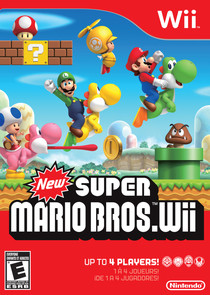 New Super Mario Bros. Wii Box Art