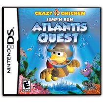 Crazy Chicken: Atlantis Quest Box Art
