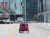 Rickshaw turning