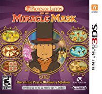 Professor Layton and the Miracle Mask Box Art