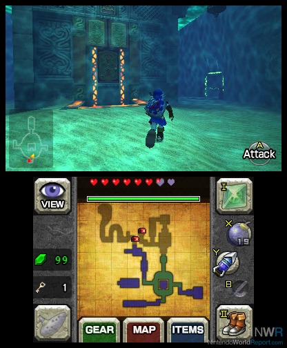 Screenshot of The Legend of Zelda: Ocarina of Time / Master Quest