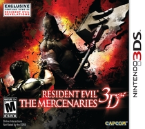 Biohazard The Mercenaries 3D Box Art