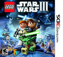 Lego Star Wars III: The Clone Wars Box Art