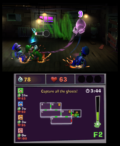 Luigi's Mansion: Dark Moon Review (3DS)