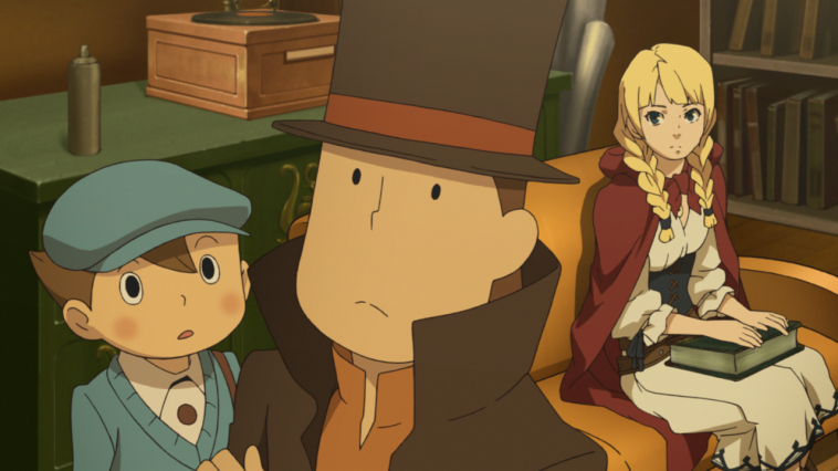 Professor Layton Vs Phoenix Wright Part 1