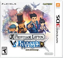 Layton Kyouju vs. Gyakuten Saiban Box Art