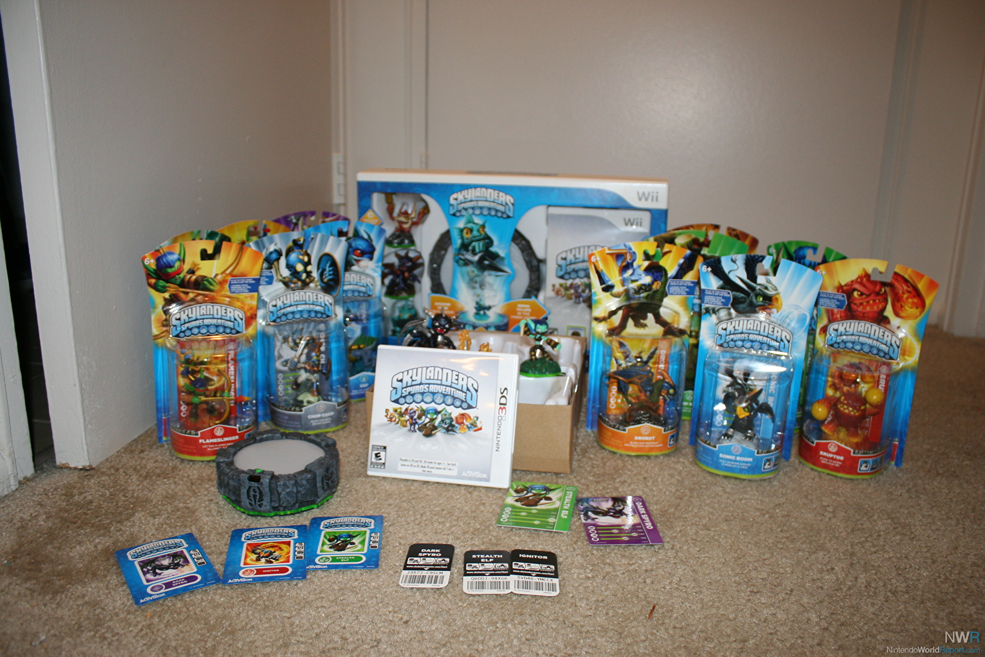 skylanders spyro's adventure toys