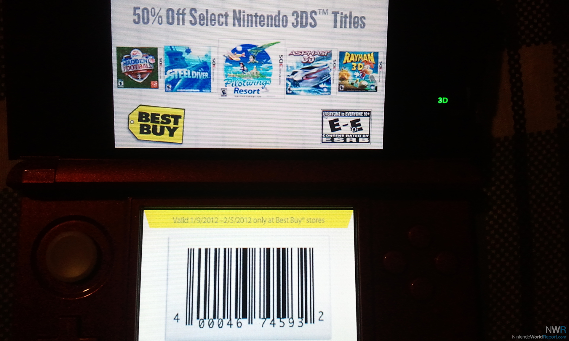Best Buy Nintendo Zones Offering 50% Off Coupons for Select 3DS Titles -  Deal - Nintendo World Report