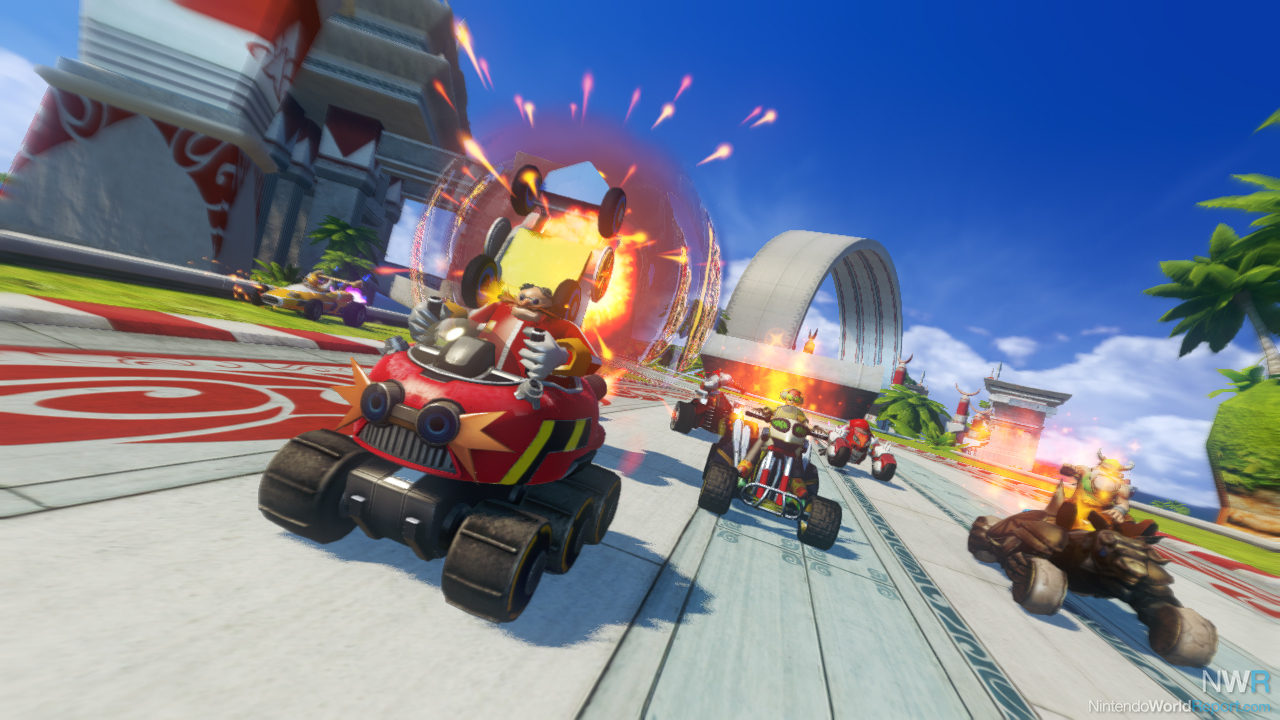 Jogo Sonic & All Star Racing Transformed Xbox 360 Sega com o