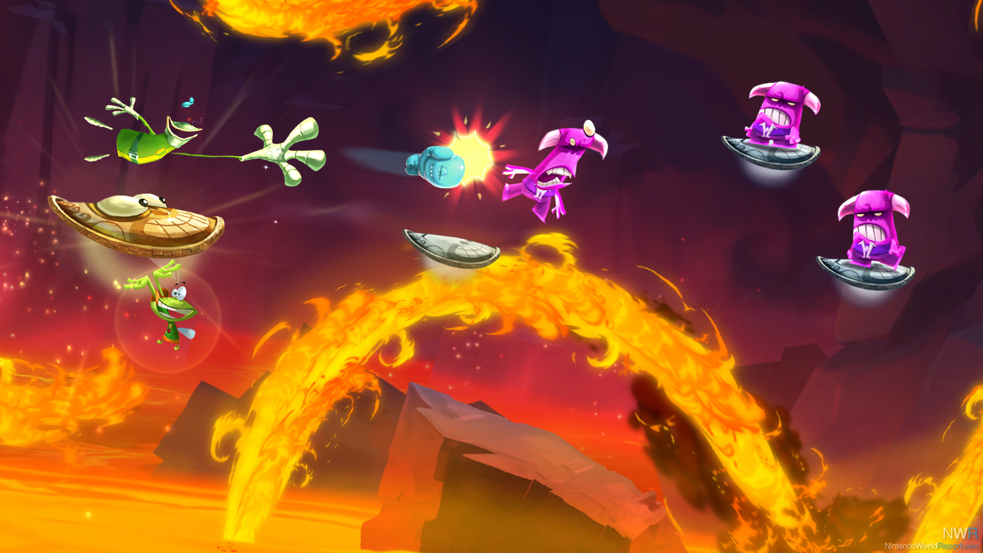 Rayman Legends Challenges App Hands-on Preview - Hands-on Preview - Nintendo World Report