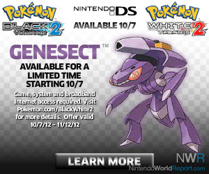 Pokémon Black and White 2 Genesect Download Event Announced - News