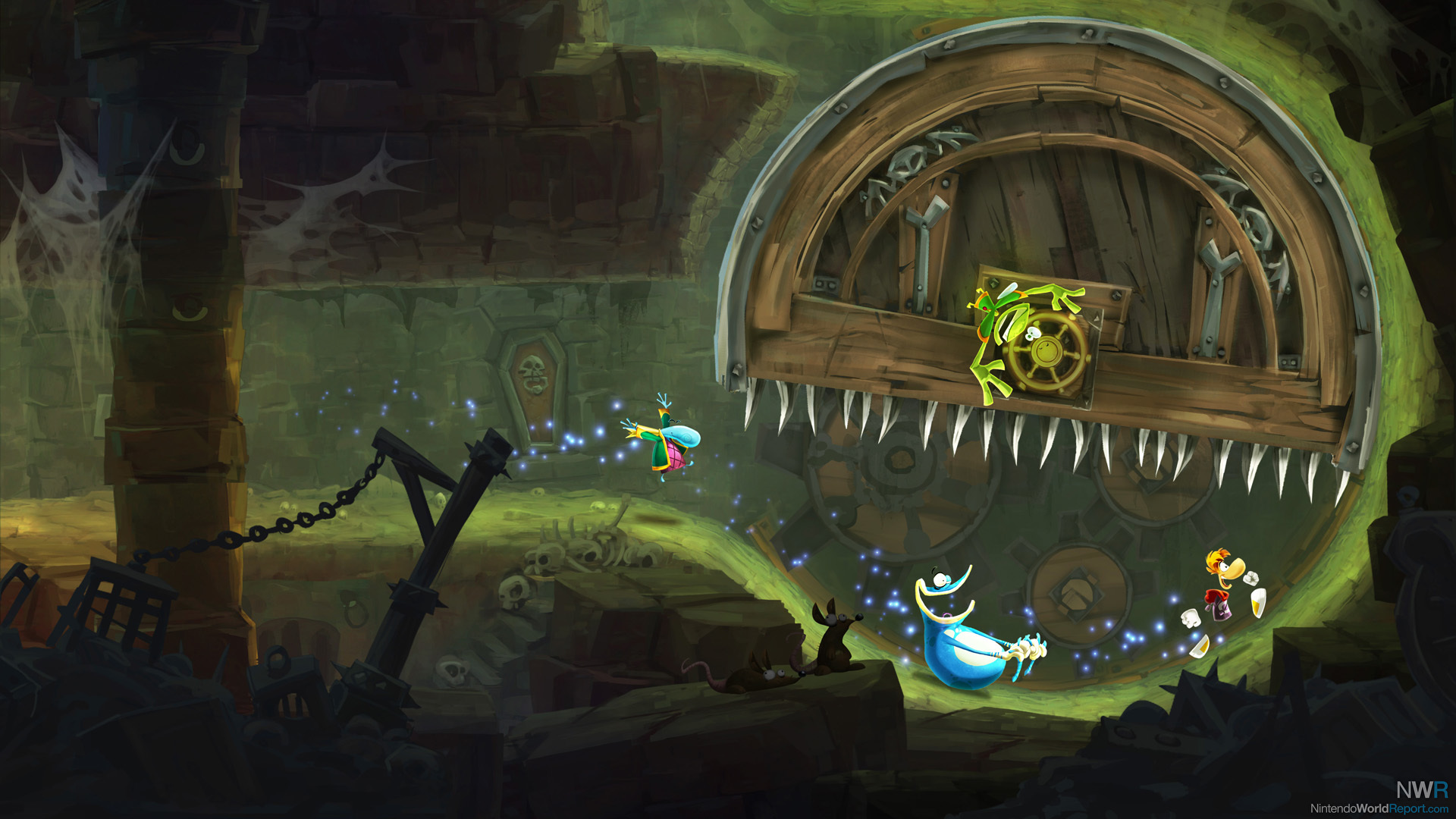 Rayman Legends - Toad Story Official Gameplay Footage [FR] 