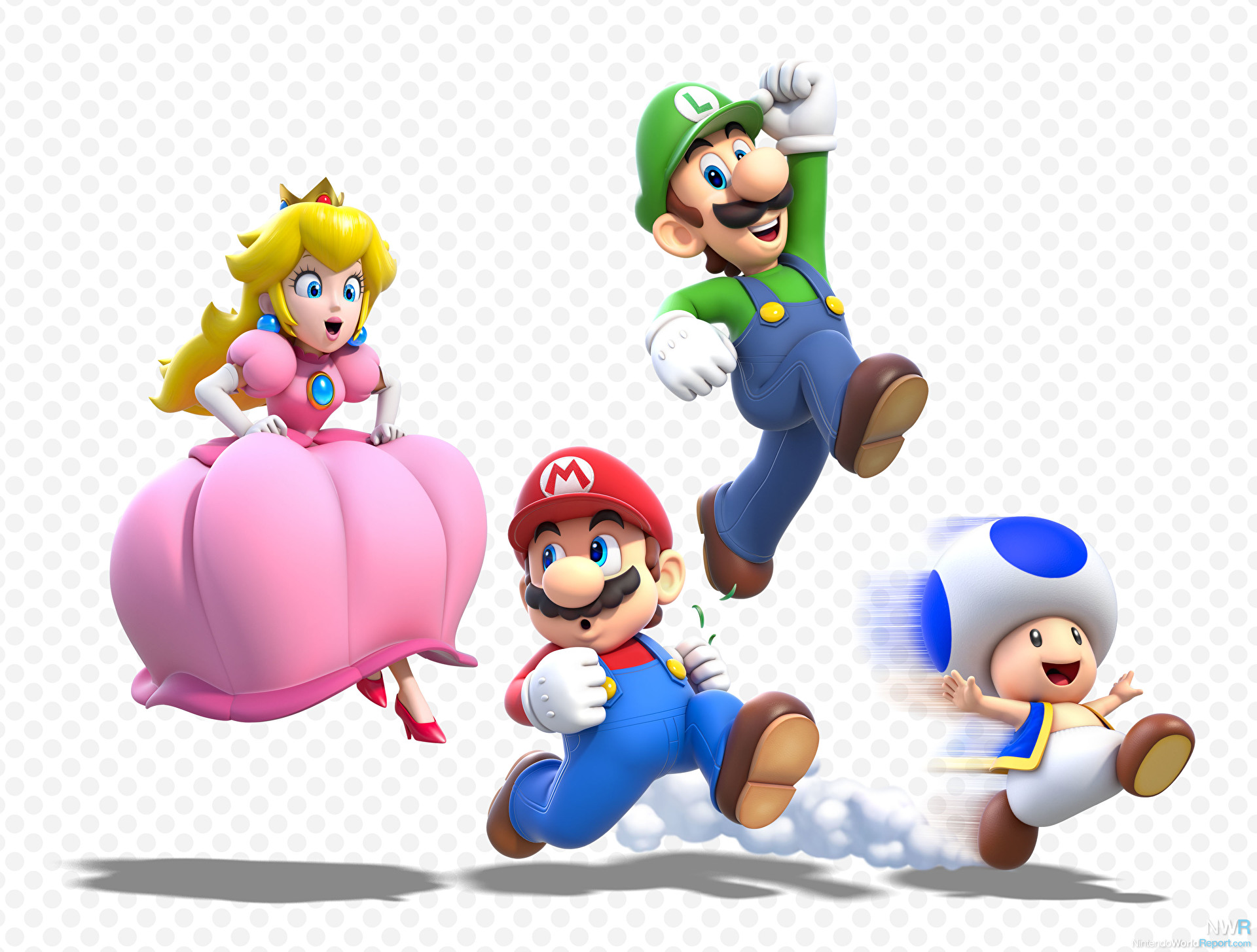 Super Mario 3d World All Characters Youtube