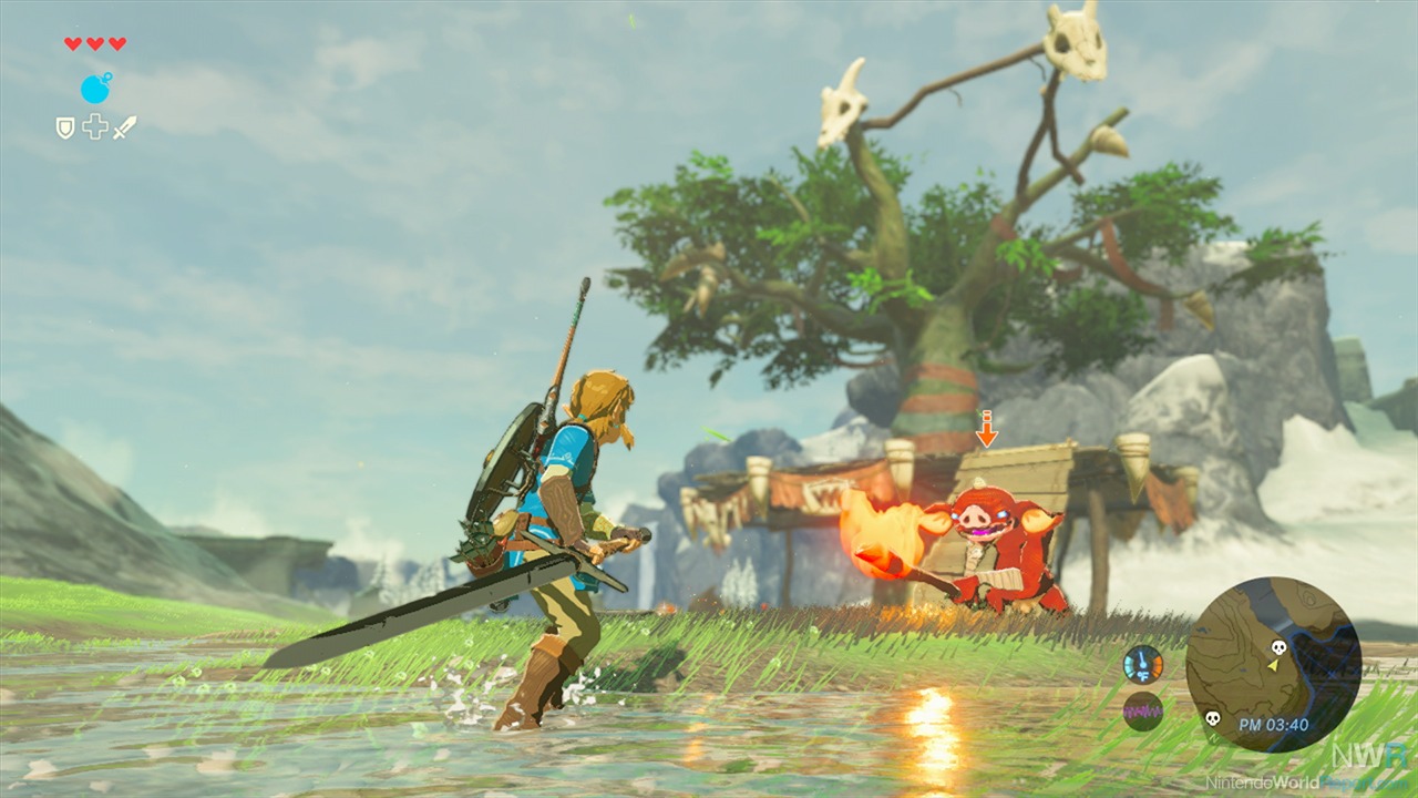 Zelda: Breath of the Wild Screenshots Compare Switch And Wii U