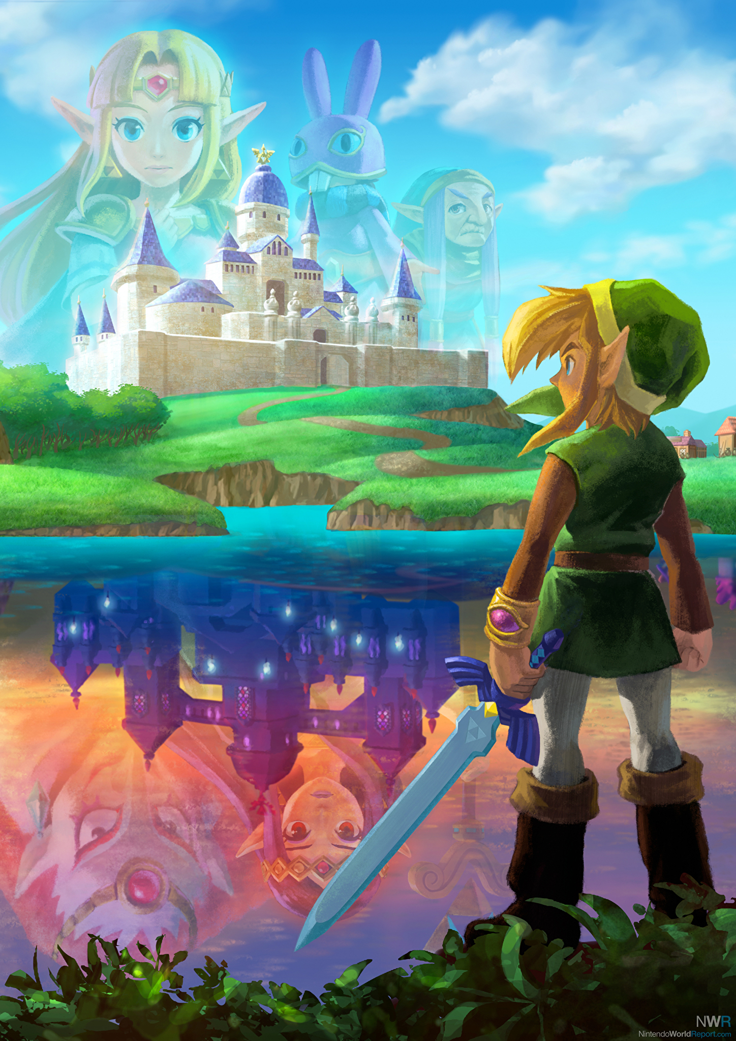 The Legend of Zelda: A Link Between Worlds para Nintendo 3DS (2013)