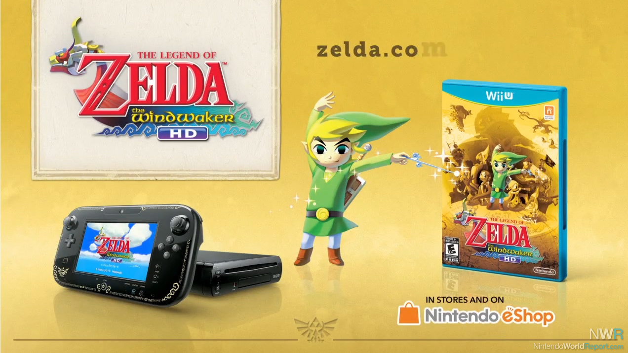 The Legend Of Zelda: The Wind Waker Hd - Wii U em Promoção na