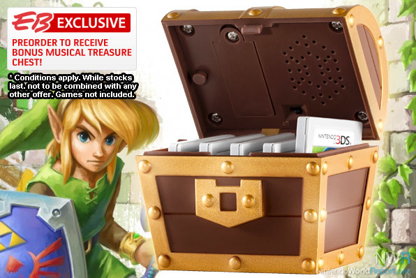 Pre-order Zelda: A Link Between Worlds, get a musical chest