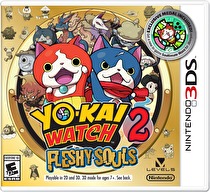 Yo-Kai Watch 2: Bony Spirits and Fleshy Souls Box Art