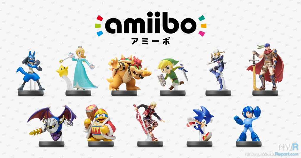 Several new Super Smash Bros. Amiibo figures have just been revealed