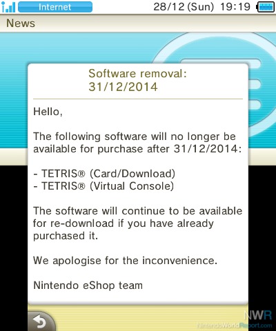 3DS eShop News